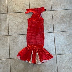 Cruella Red Dress Costume Toddler Girls